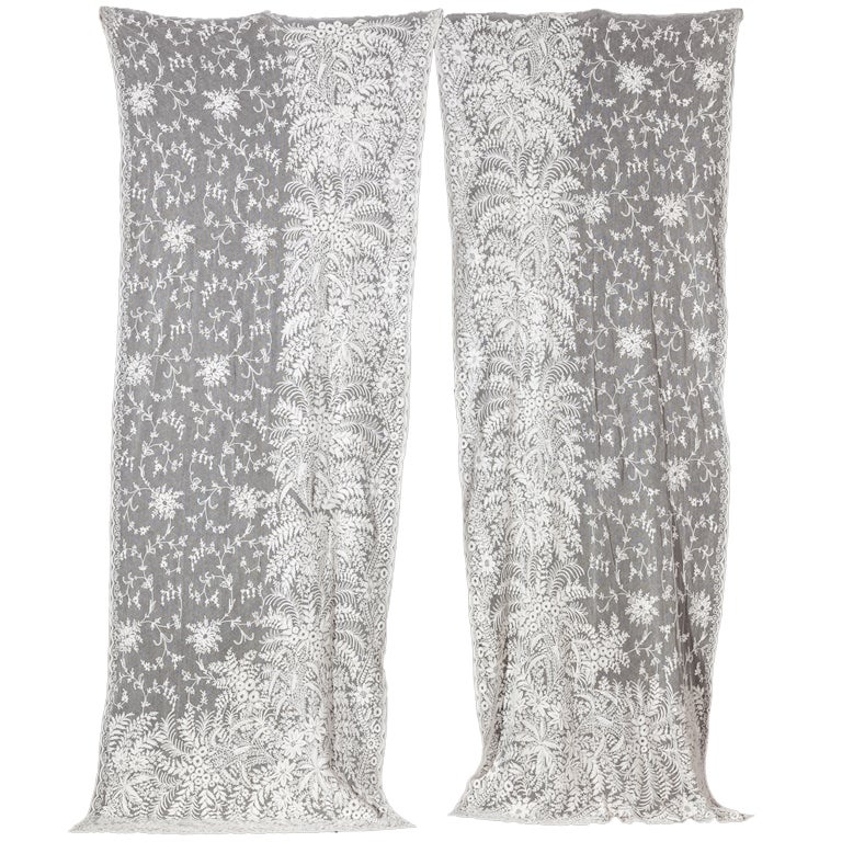 Victorian Lace Curtains For Sale at 1stDibs