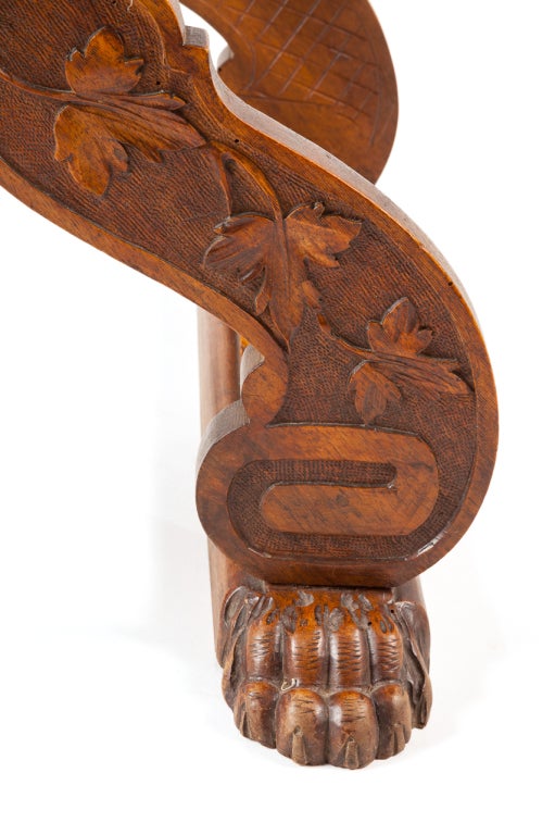 Savonarola Arm chair For Sale 4