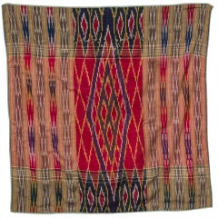 Silk Ikat Table  Cloth