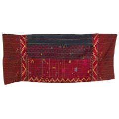 Vintage Kachin Man's Sarong