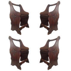 Four American Craft Movement Chairs