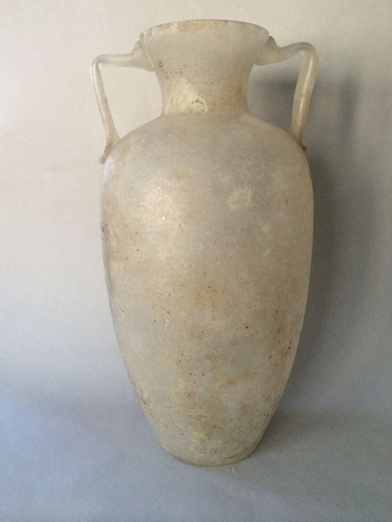 Classical Greek Large Venetian Glass vase, after Antiquity