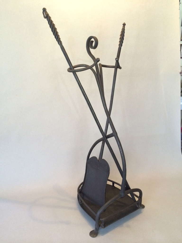 Hand Forged Iron Tool Set