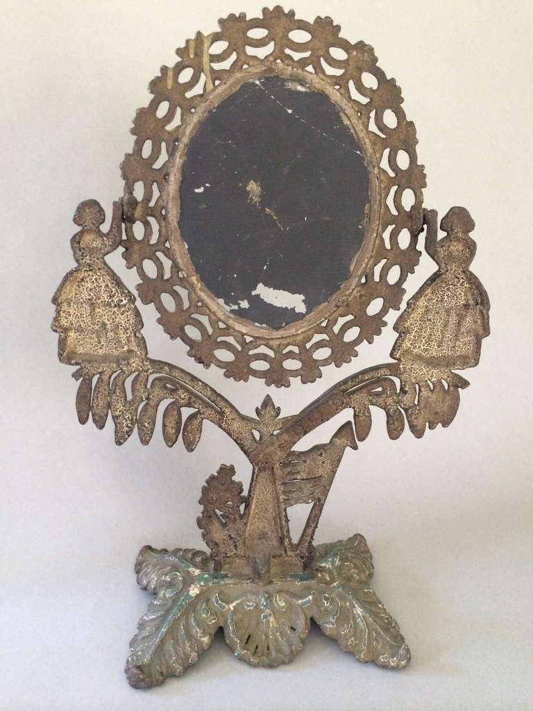 Table Top American Folk Mirror