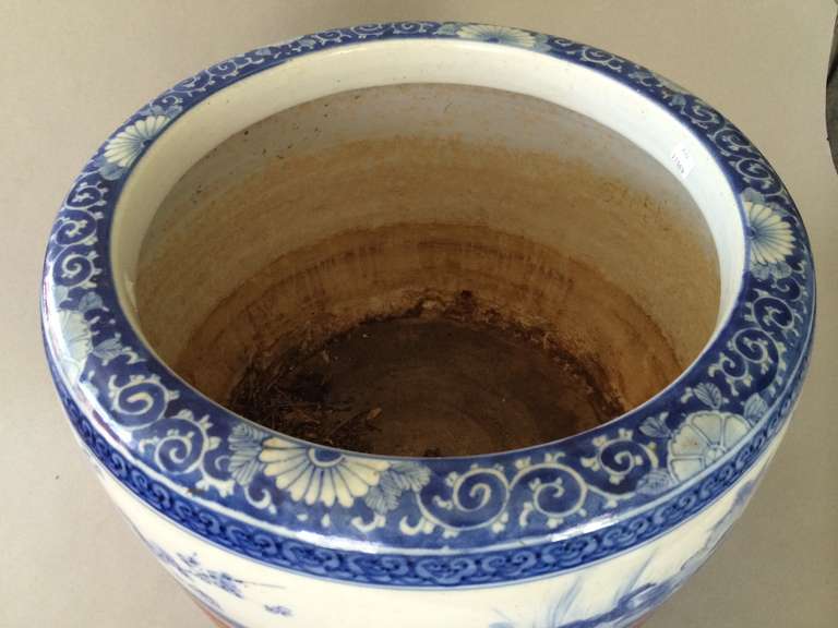 Large Scale Katani Porcelian Bowl For Sale 1