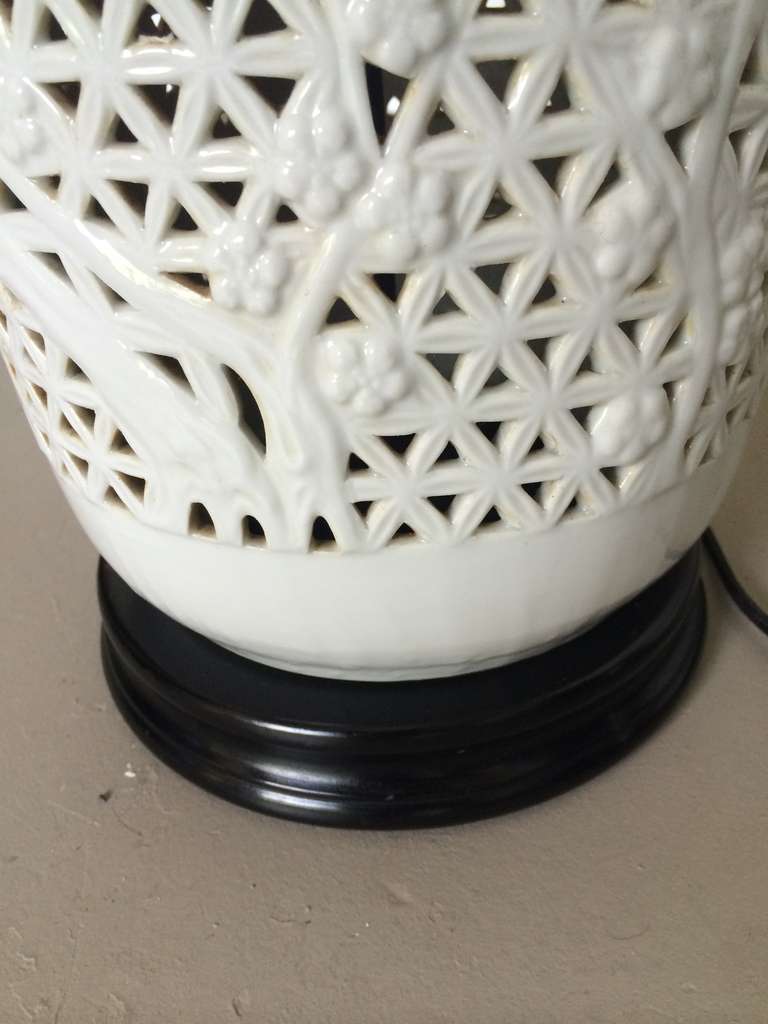 Blanc De Chine Table Lamp For Sale 2