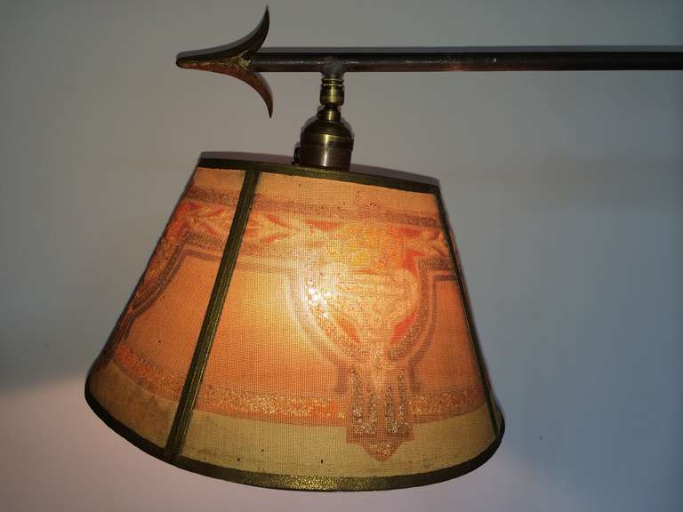 American Gilded Arrow Floor Lamp