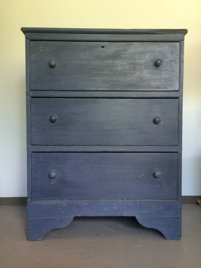 Sheraton American Chippendale Chest For Sale