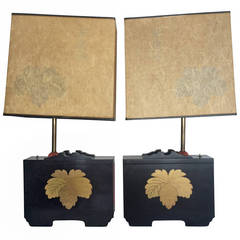Vintage Exceptional Custom-Made Modern Lamps