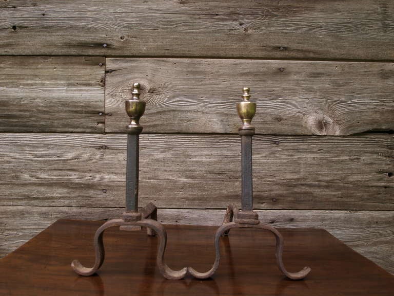 Neoclassical Andirons