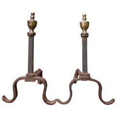 Neoclassical Andirons
