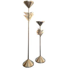 Vintage Super Razza Candlesticks by Alessandro Mendini