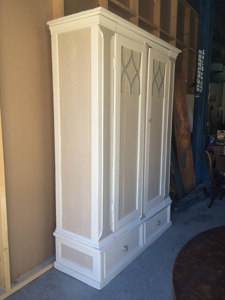 American Neoclassical Armoire For Sale 1