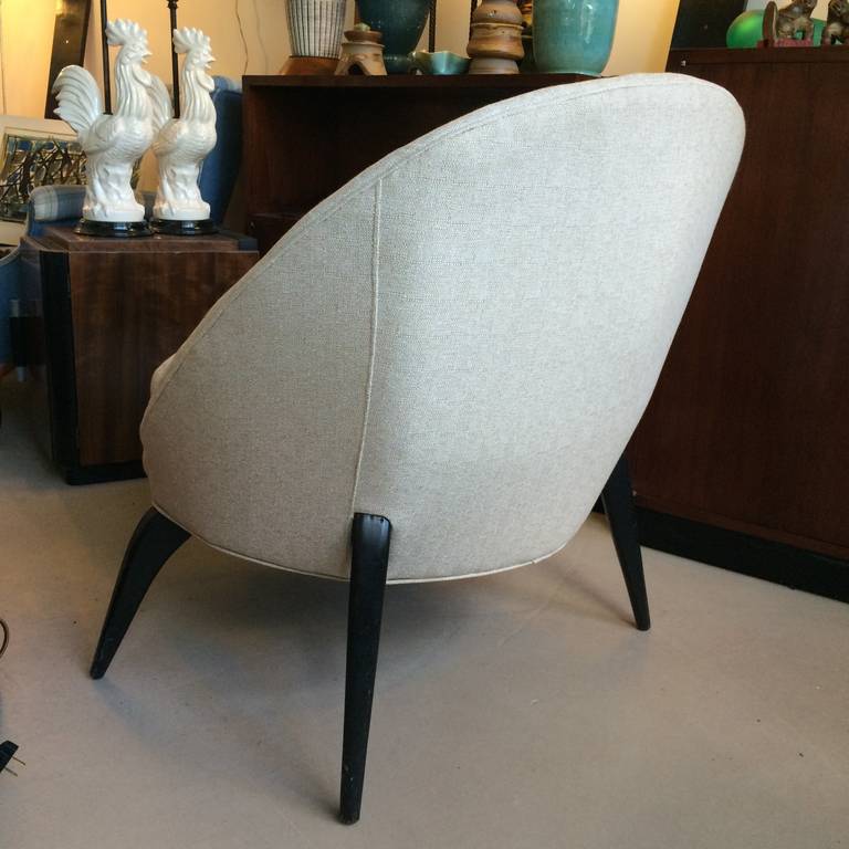 American Mid-Century Spider Leg Club Chairs For Sale