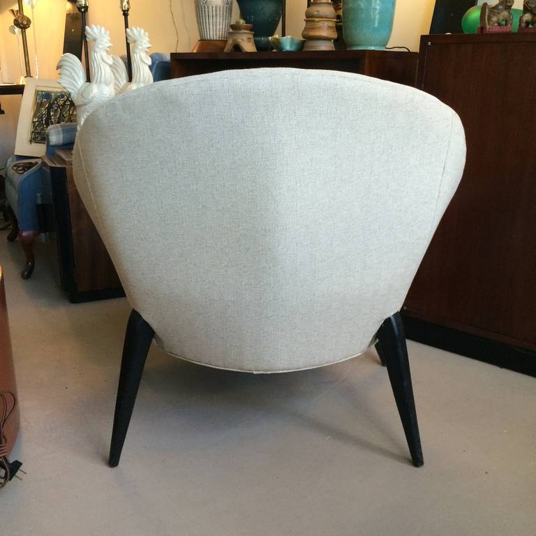 Mid-Century Spider Leg Club Chairs In Excellent Condition For Sale In Woodstock, NY
