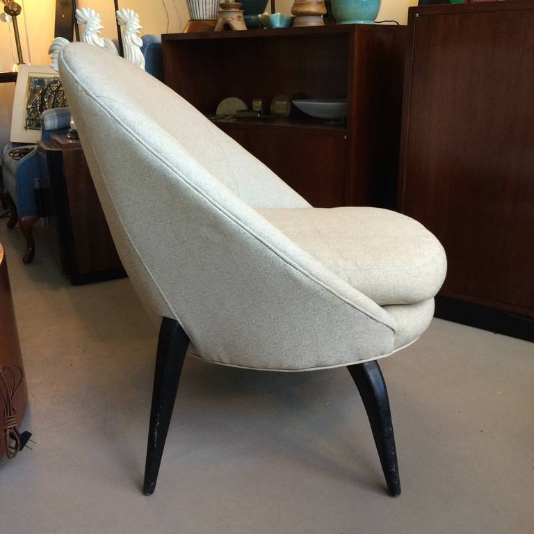 20th Century Mid-Century Spider Leg Club Chairs For Sale