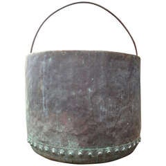 Large Copper/Bronze Cauldron