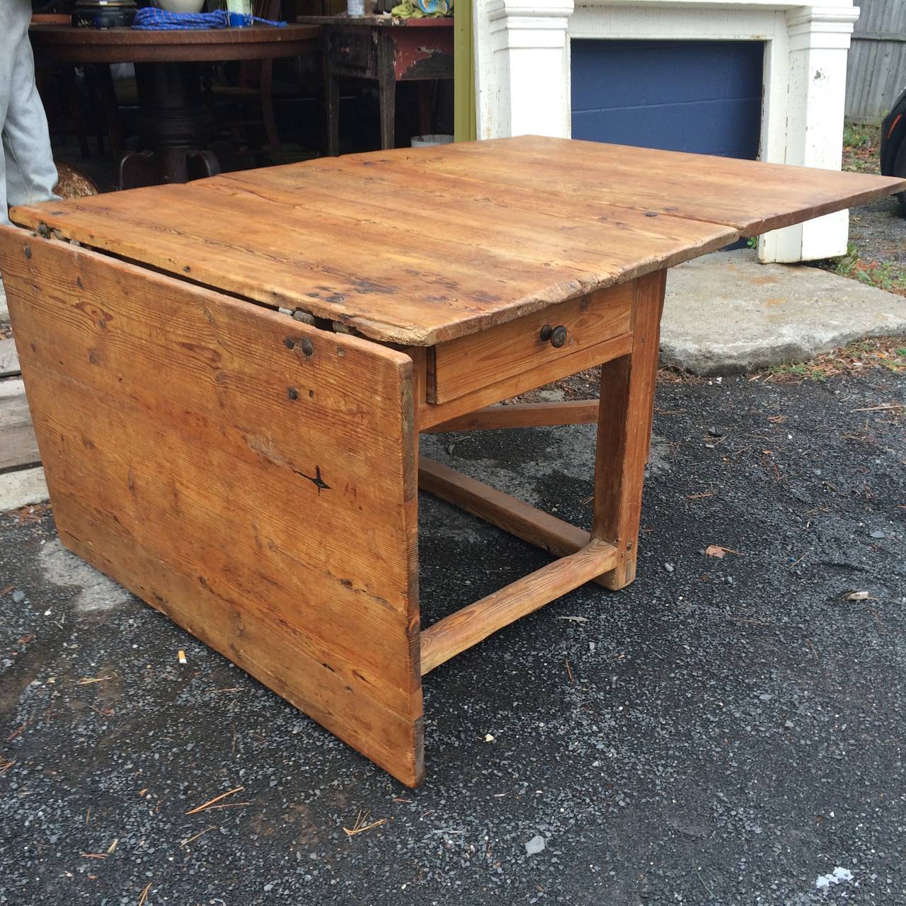 Danish Drop-Leaf Table