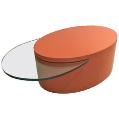 Oval Custom-Made Coffee Table