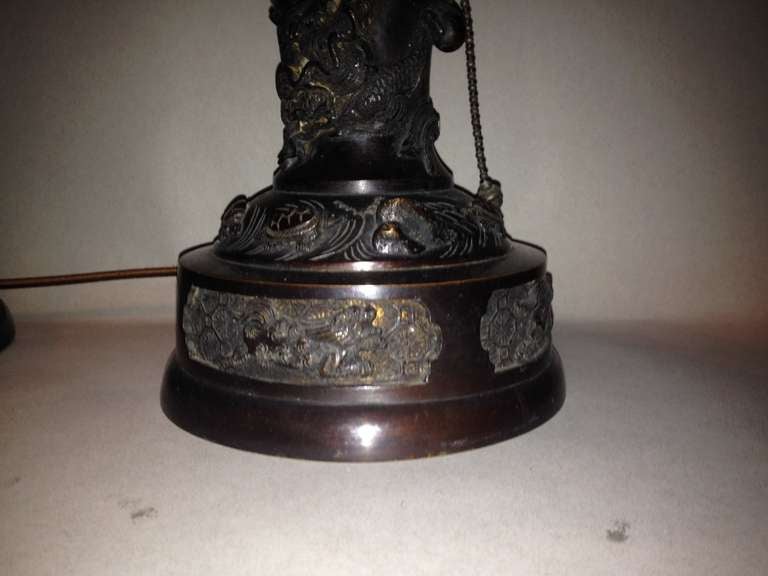 20th Century Bronze Japanese  Pagoda  Lanterns For Sale
