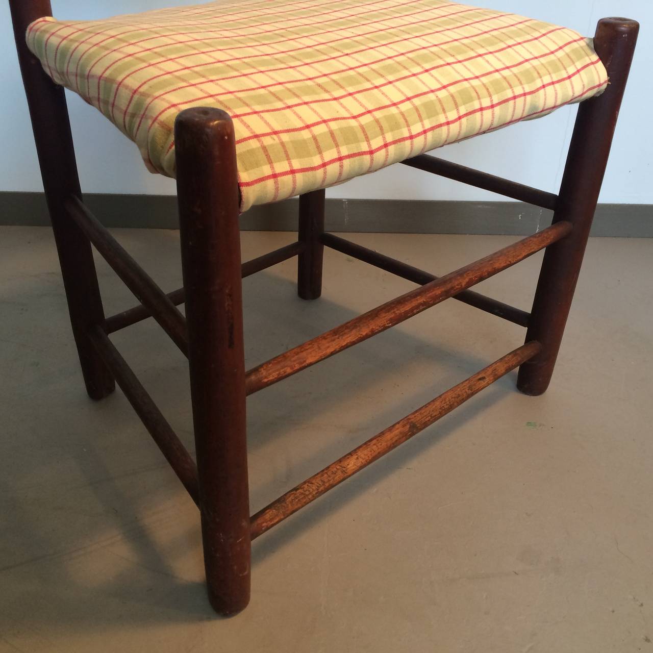 Carved Period Shaker Side Chair For Sale