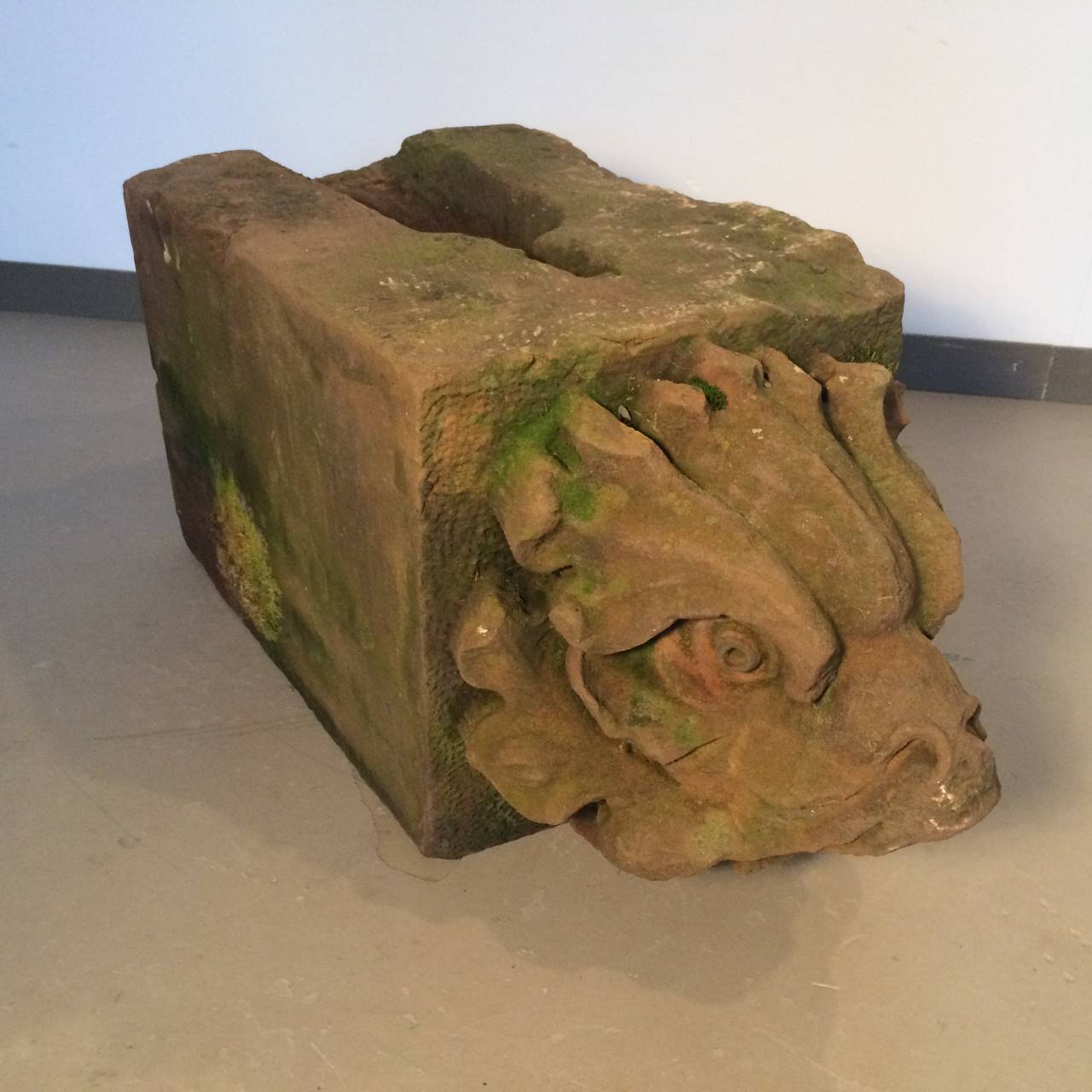 Carved Stone Fountainhead