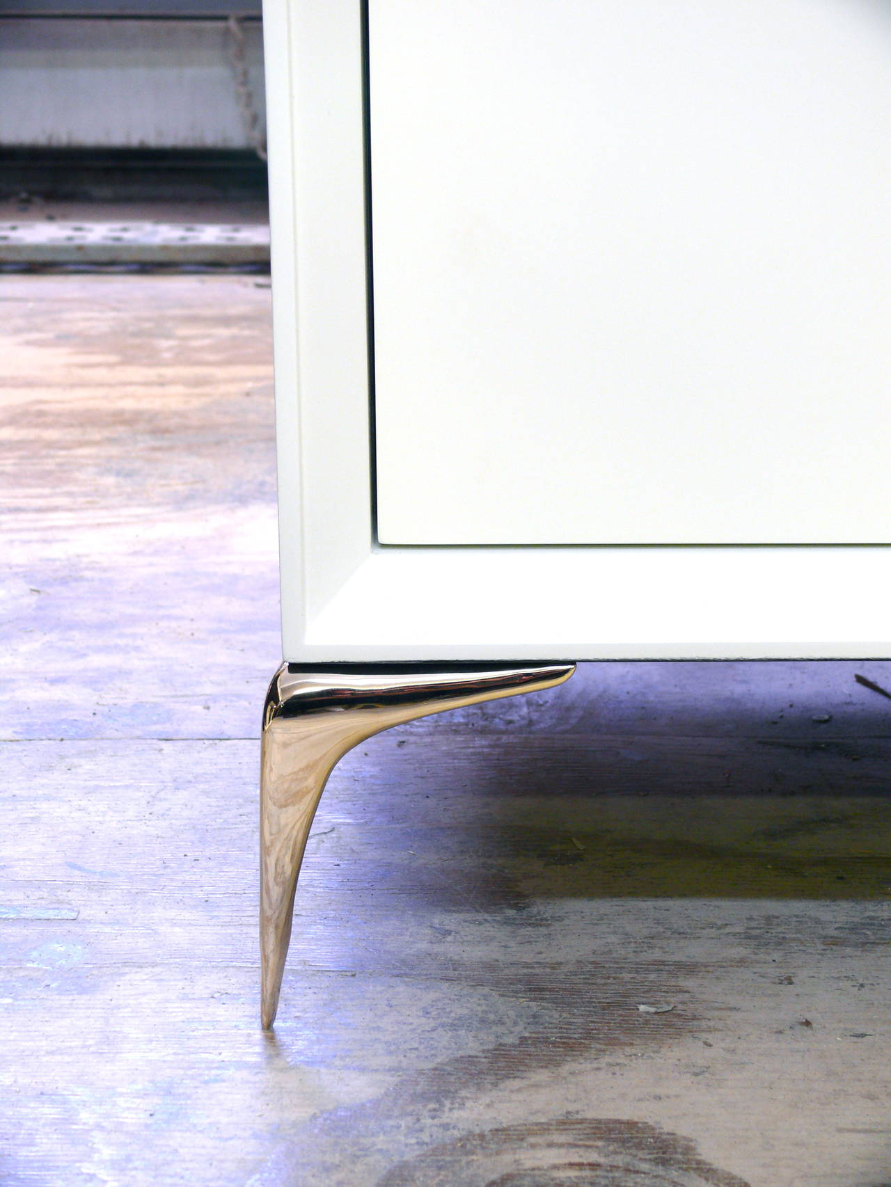 Contemporary CF MODERN Custom Nine-Drawer Stiletto Dresser For Sale