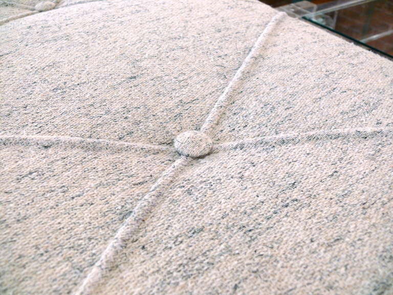 Oak CF MODERN Custom Finn Leg Diamond Top Bench For Sale