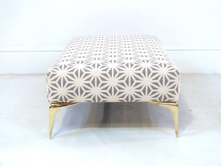 Contemporary Pair of Stiletto Footstools For Sale