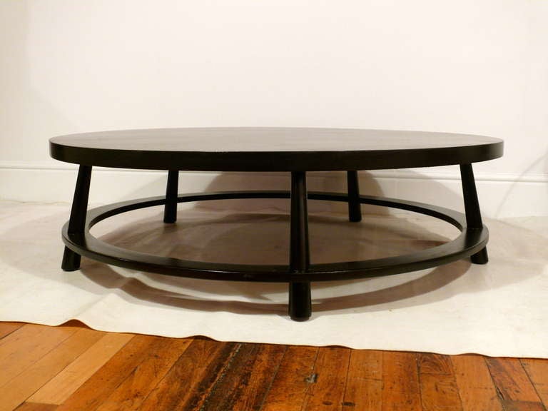 American Peripheral Round Coffee Table