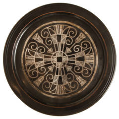 Antique Luc Lanel for Christofle French Art Deco Tray