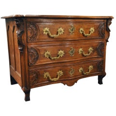 18th C. Walnut Commode from Lyon