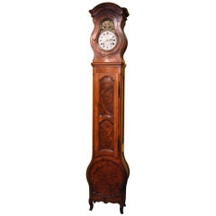 Antique 18th C. Walnut Long Case Clock