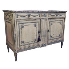 Louis XVI style Painted Buffet