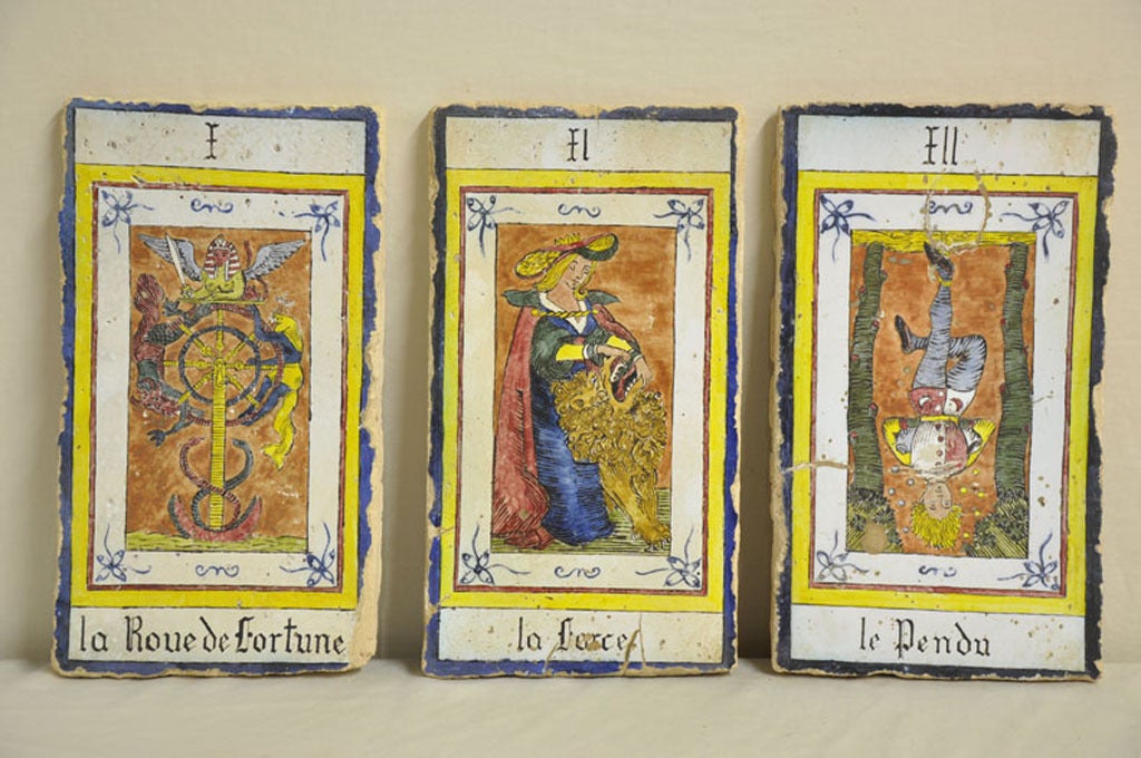 hand painted tarot