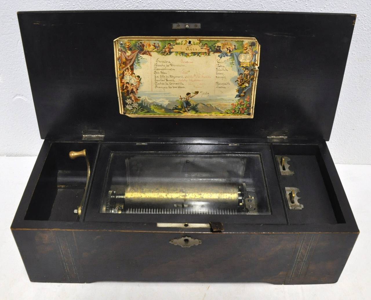 Antique French Music Box For Sale at 1stdibs