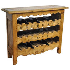 19th Century, French, Louis XV Buffet Converted into Wine Cabinet from Bordeaux 1