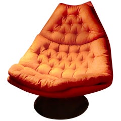 Geoffrey Harcourt for Artifort  F584 Swivel Lounge Chair