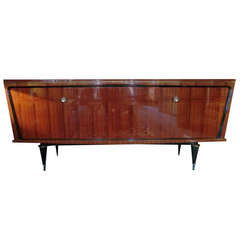 1950's French Sideboard  Lacquered Walnut