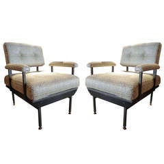 Vintage Pair of 60
s Italian Armchairs