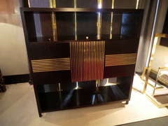 Italian 50
s Walnut  Library/Bar cabinet