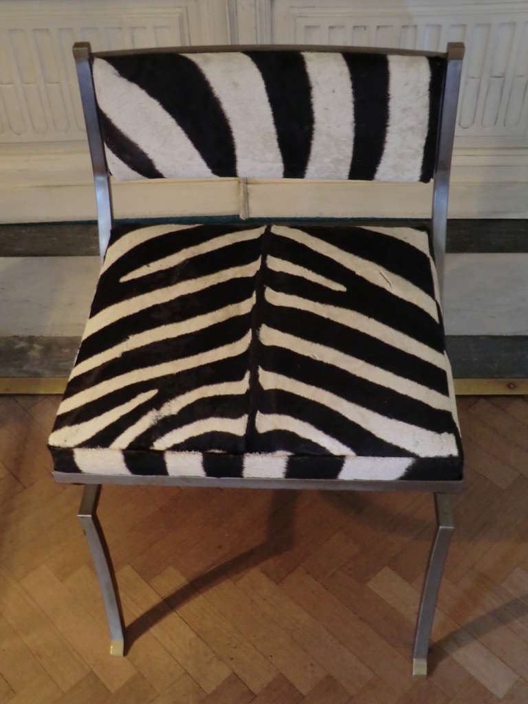 1960s  Italian Zebra Chair 1