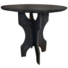 French Slate Side Table