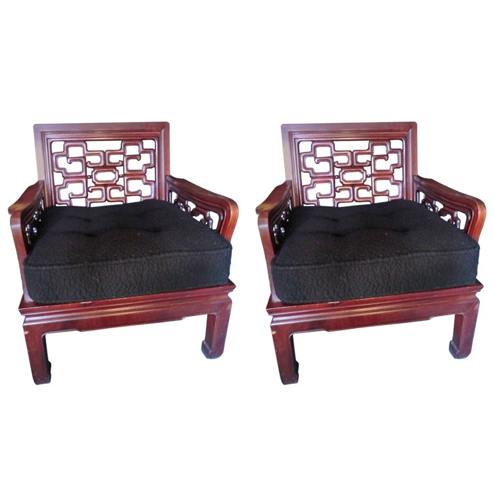 19th c. Chinese Armchairs