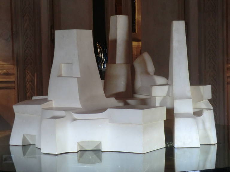 1970s Set of Plaster Sculptures by Frederick Leslie Kenett