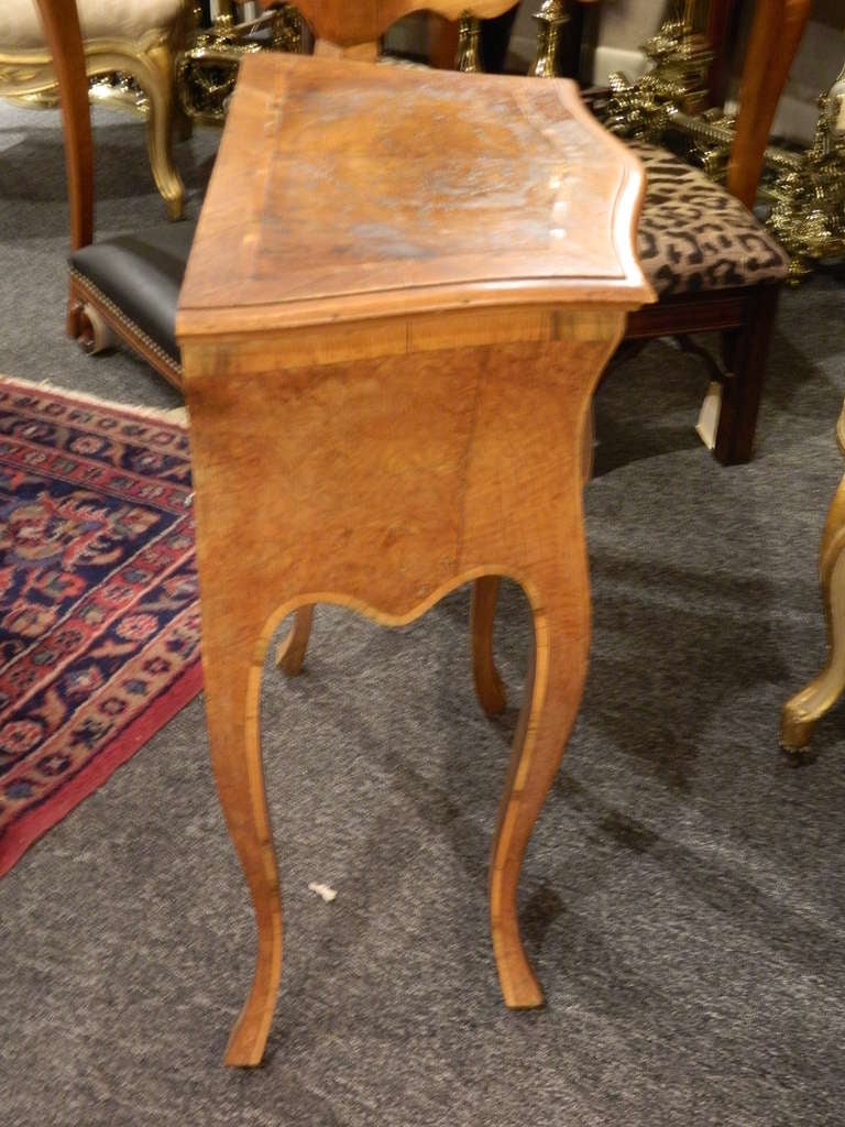 Pair of Italian Rococo Style Commodini or Side Tables, Late 19th Century 4