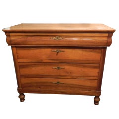 18th Century French Neoclassical Style Walnut Commode or Chest of Drawers
