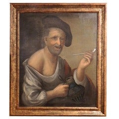 Dutch or German School, Portrait of an Old Man, Oil on Canvas, 18th-19th Century 7