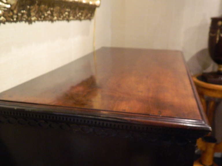 Circa 1825 English Mahogany Butlers Desk For Sale 1