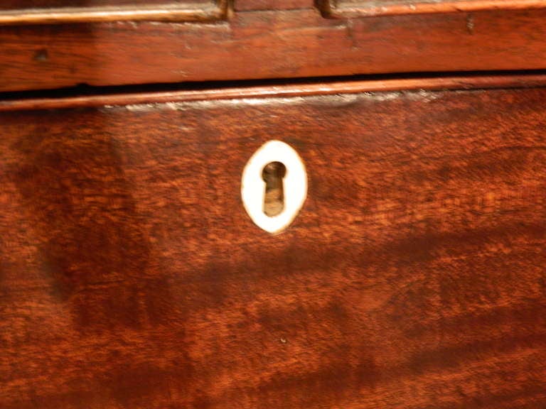 Regency Inlaid Small Mahogany Chest of Drawers 2